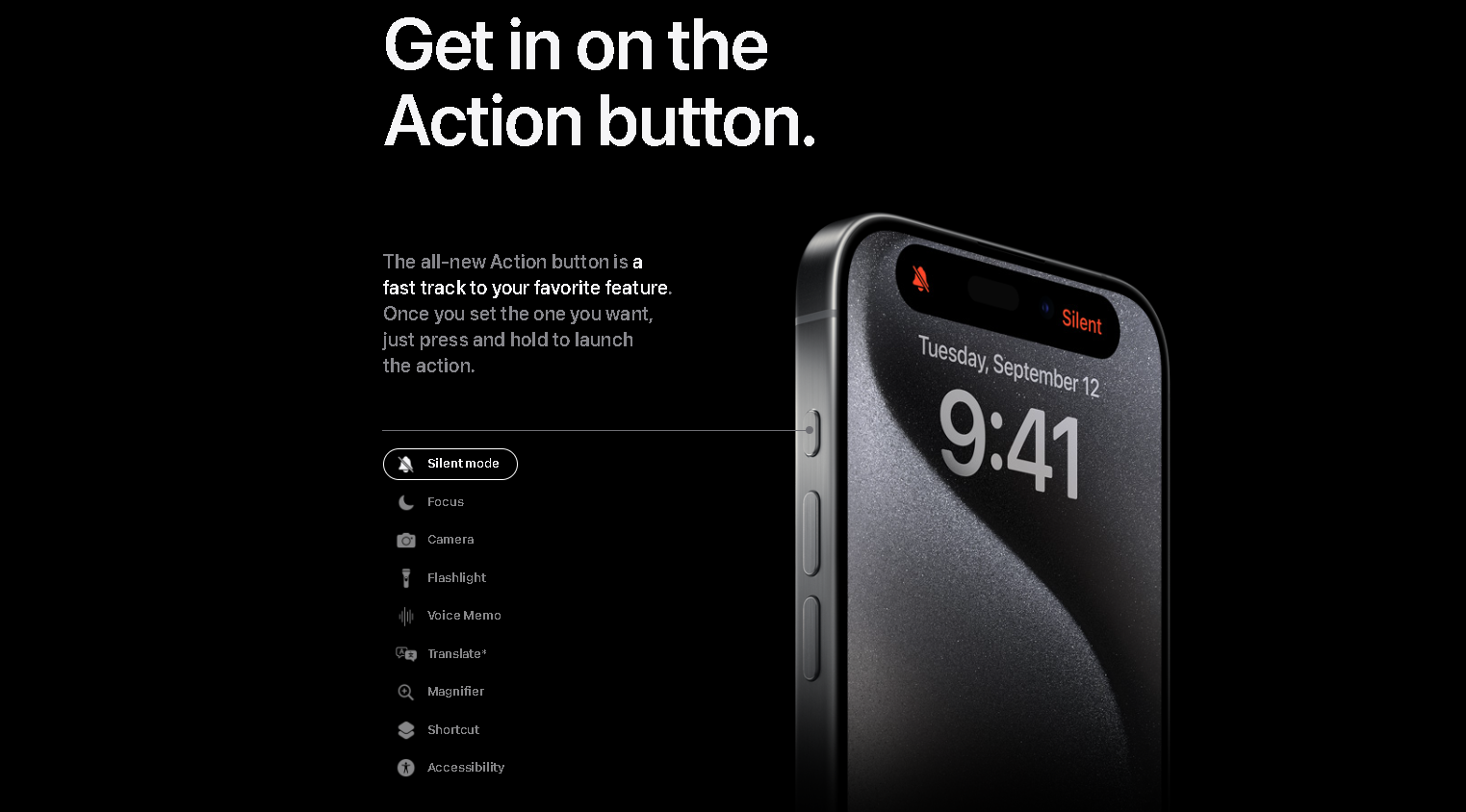 دکمه اکشن اپل با قابلیت شخصی سازی