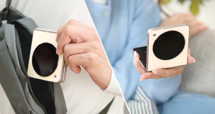 ZTE Libero Flip ارزانترین گوشی تاشو دنیا