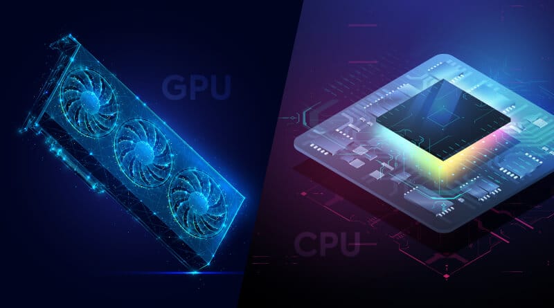 مقایسه CPU و کارت‌گرافیک