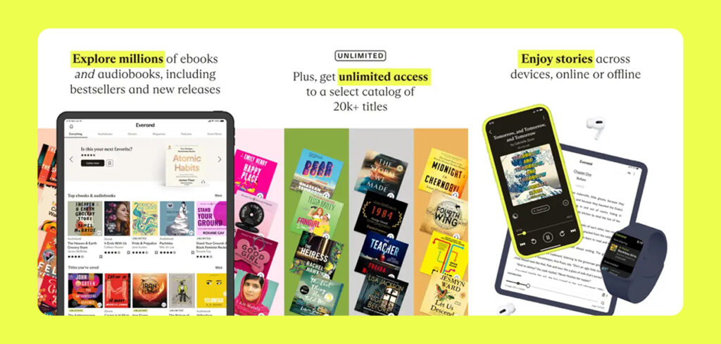 اپلیکیشن کتاب Scribd 